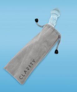 Clarity – Drawstring Bag – Velvet – Medium