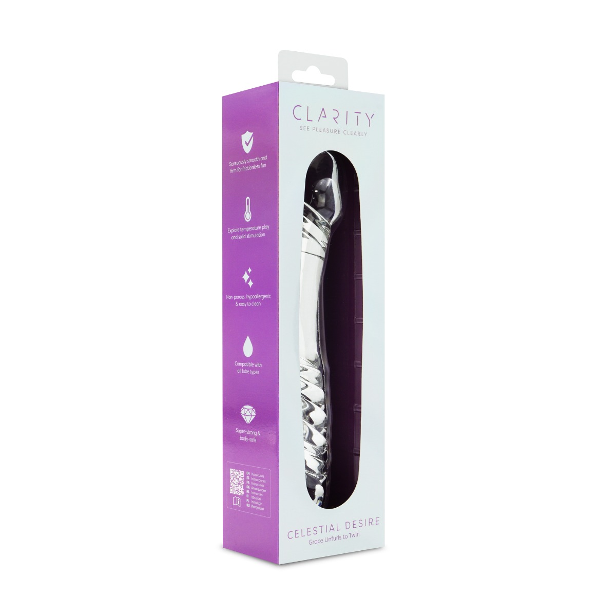 Clarity – Glass Dildo – Celestial Desire