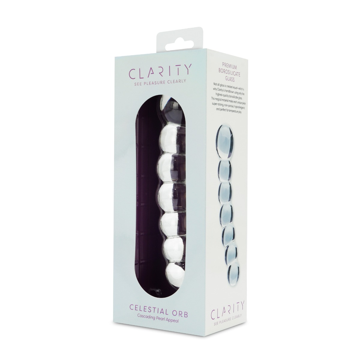Clarity – Glass Dildo – Celestial Orb