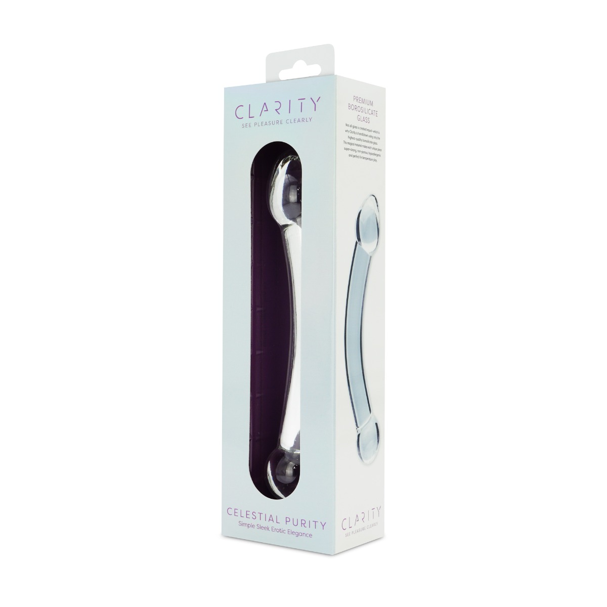 Clarity – Glass Dildo – Celestial Purity