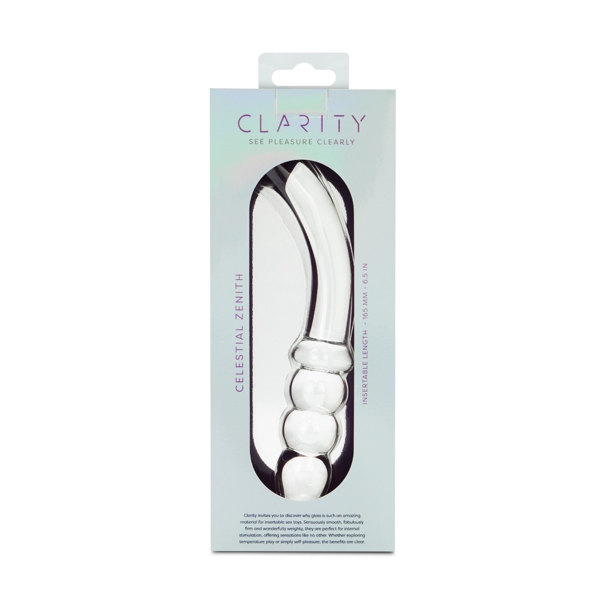 Clarity – Glass Dildo – Celestial Zenith