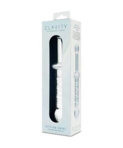 Clarity – Glass Dildo – Elysian Swirl