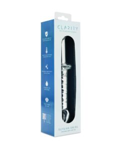 Clarity – Glass Dildo – Elysian Swirl