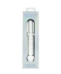 Clarity – Glass Dildo – Elysian Swirl