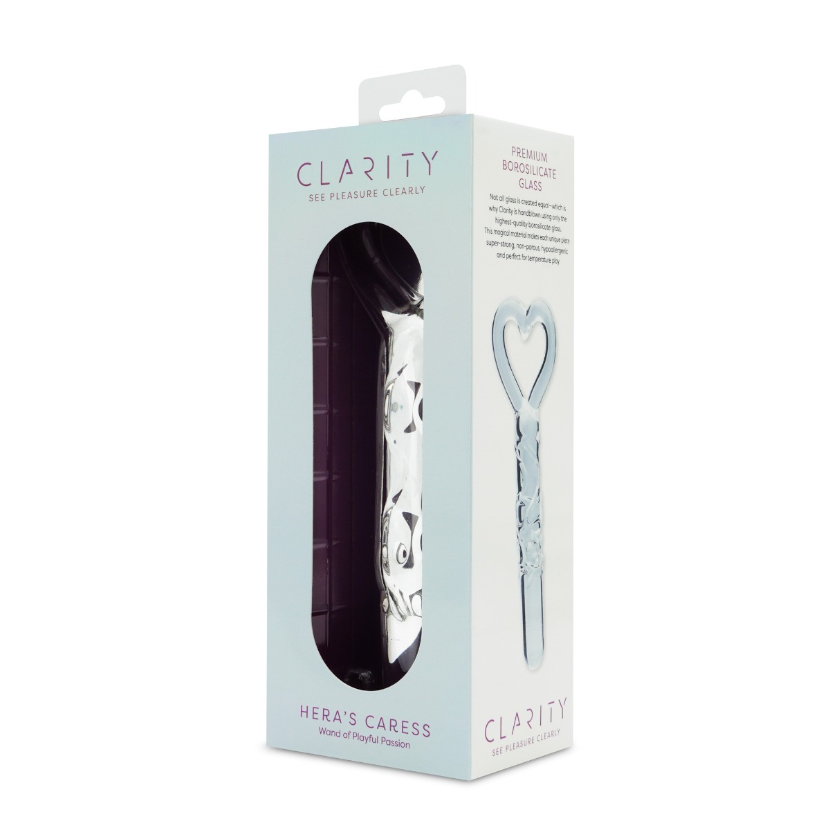 Clarity – Glass Dildo – Hera’s Caress