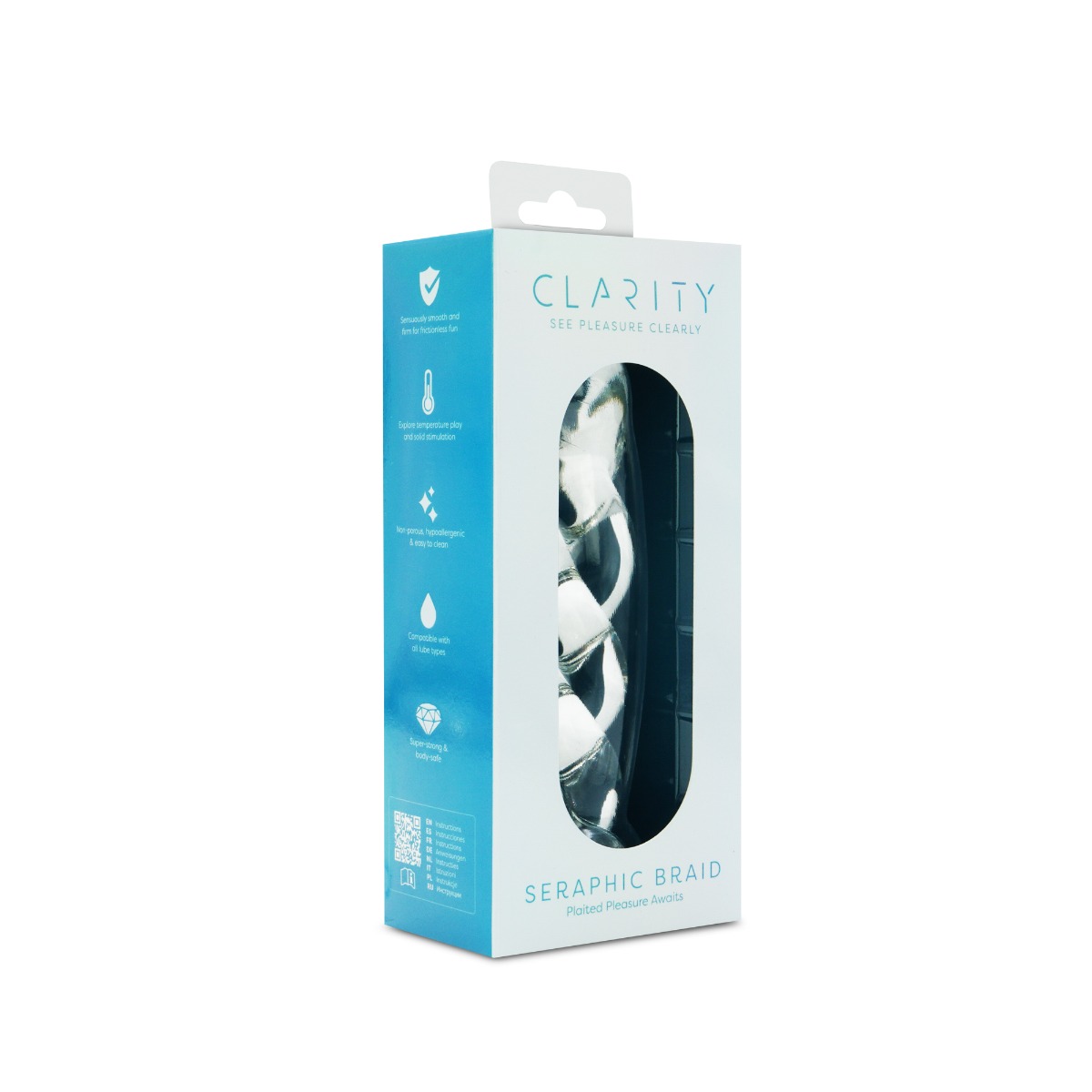 Clarity – Glass Dildo – Seraphic Braid