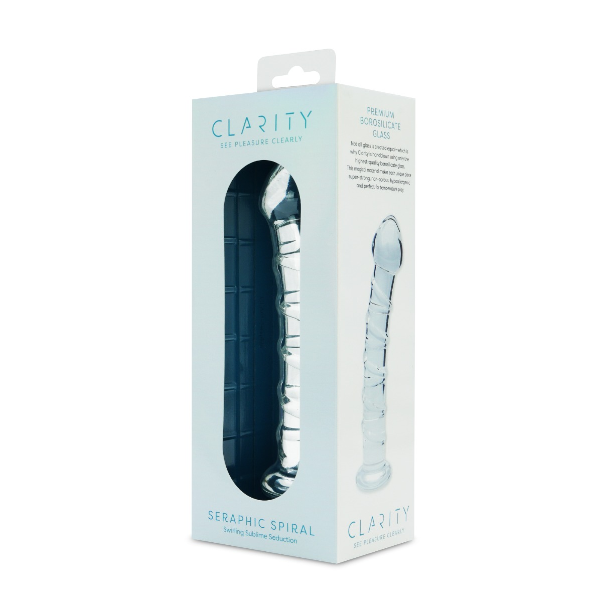 Clarity – Glass Dildo – Seraphic Spiral