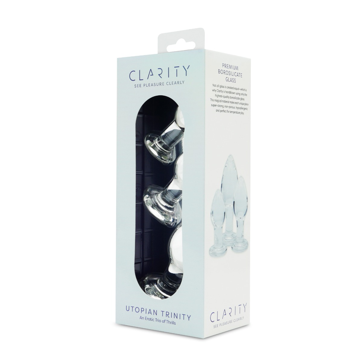 Clarity – Glass Dildo – Utopian Trinity