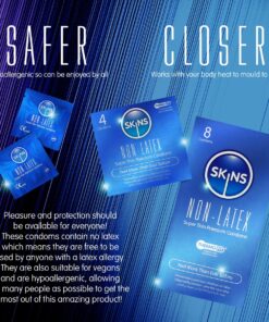 Skins Condoms Non-Latex 8 Pack