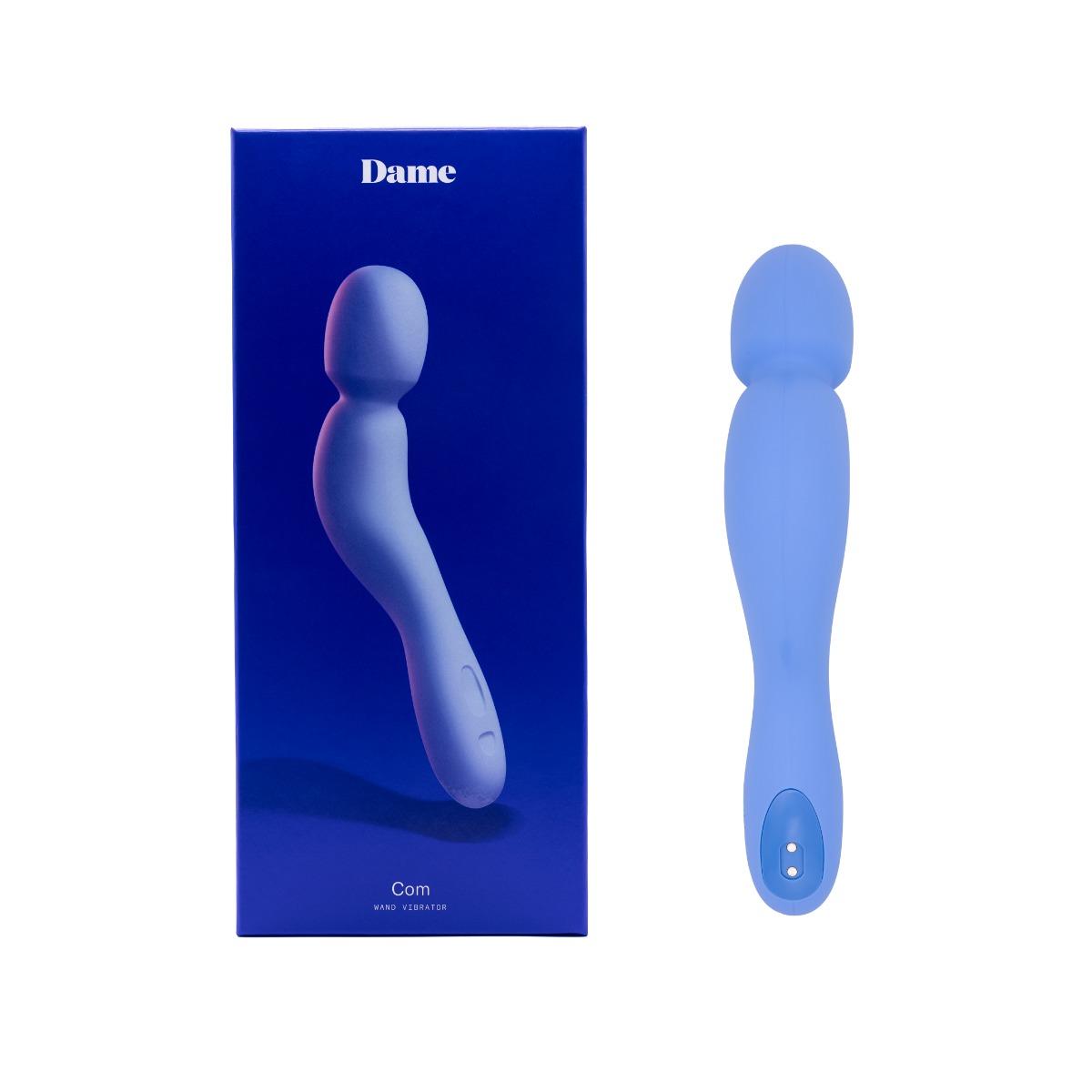 DAME – Com Wand Vibrator – Periwinkle