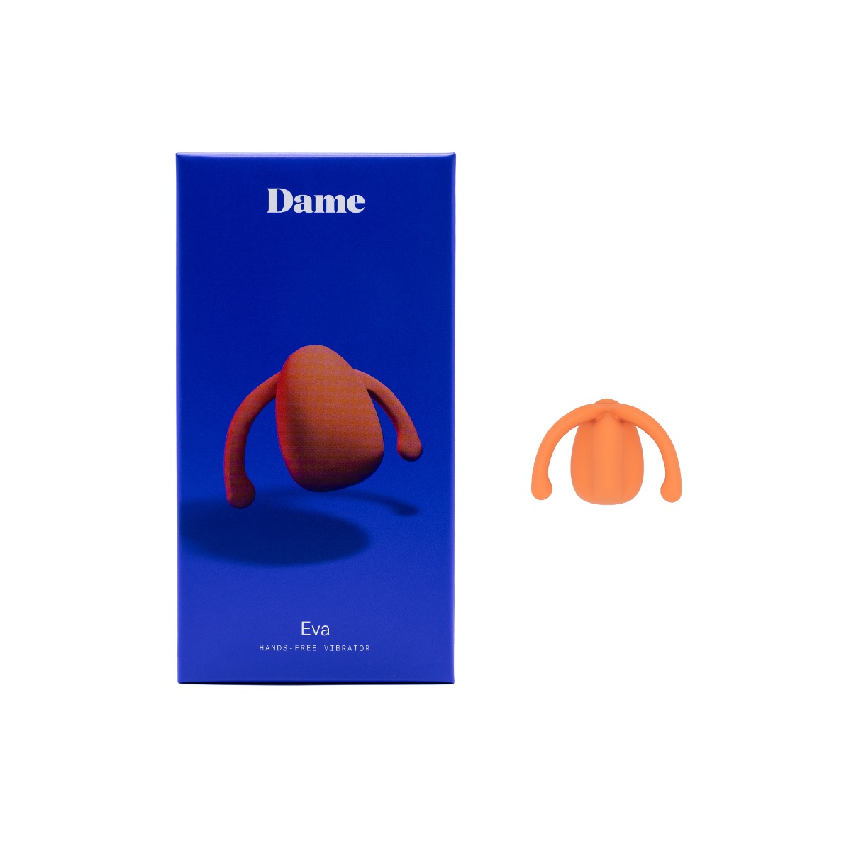 DAME – Eva Couples Vibrator – Papaya
