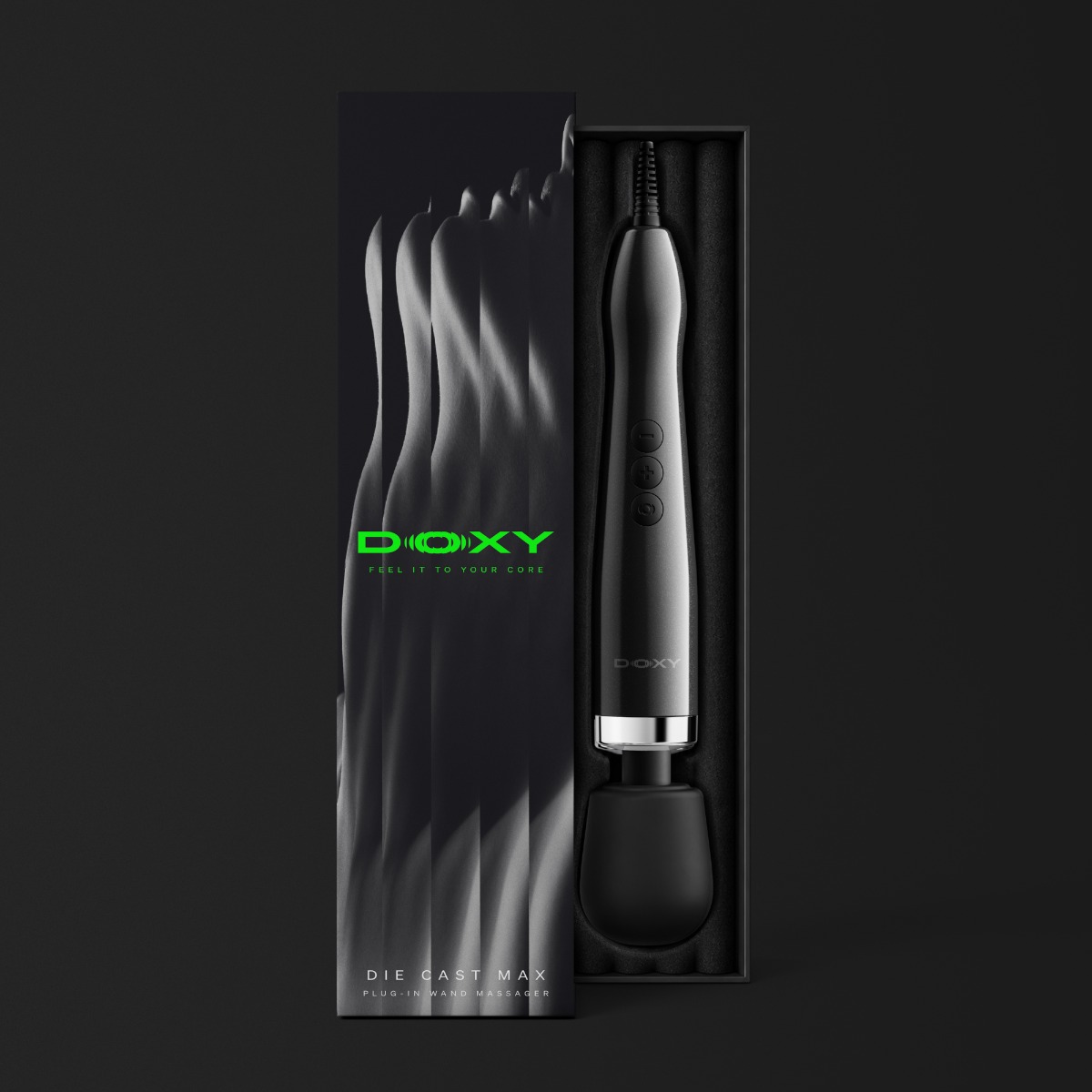 Doxy 2.0 – Die Cast Max Plug‑In – Metal – Black