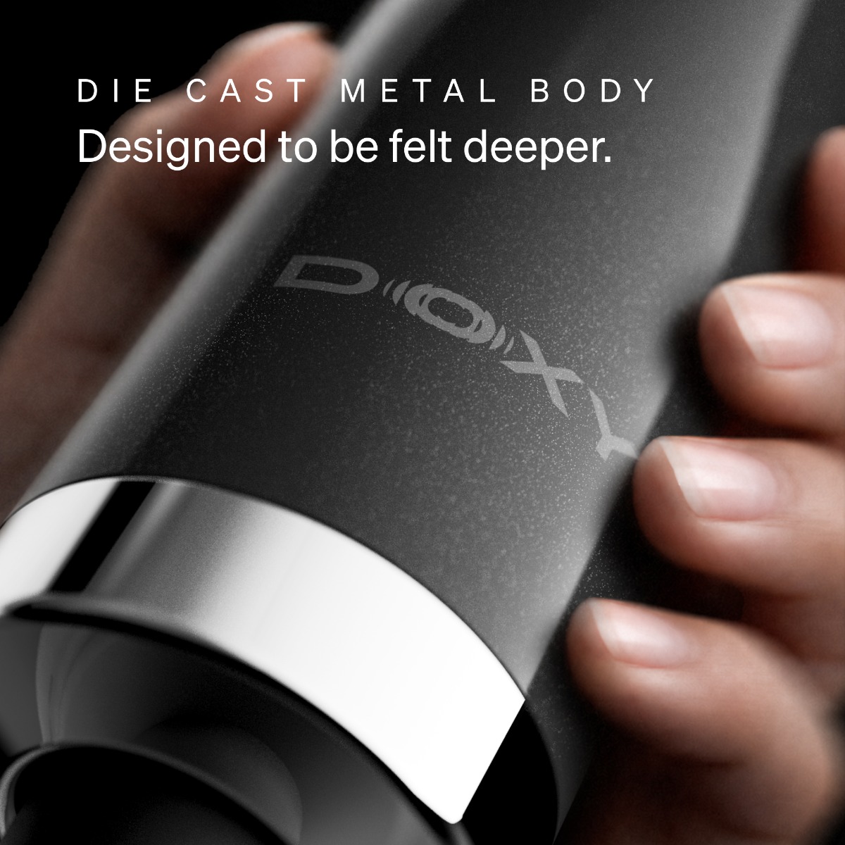 Doxy 2.0 – Die Cast Max Plug‑In – Metal – Black