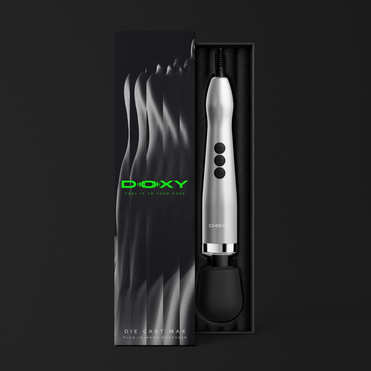 Doxy 2.0 – Die Cast Max Plug‑In – Metal – Silver