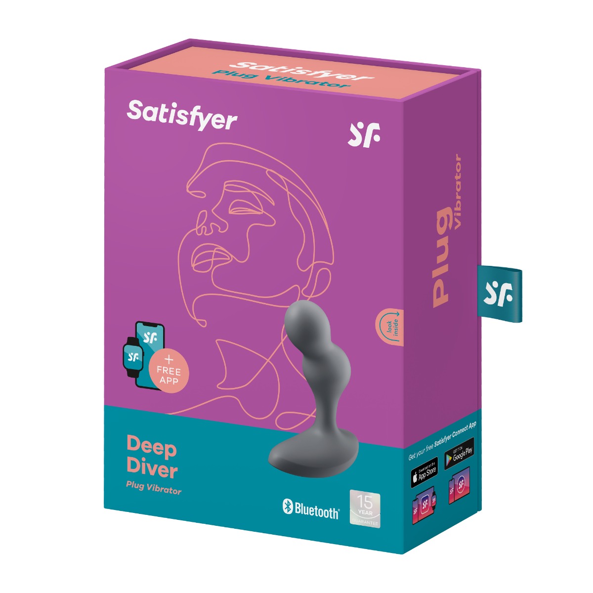 Satisfyer Deep Diver – Dark Grey