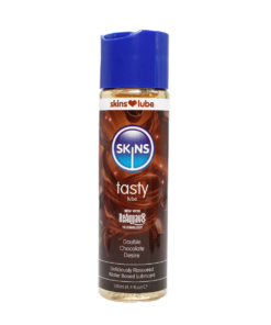 Skins Double Chocolate Water Based Lubricant 4.4 fl oz (130ml)