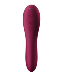 Satisfyer Dual Crush – Burgundy