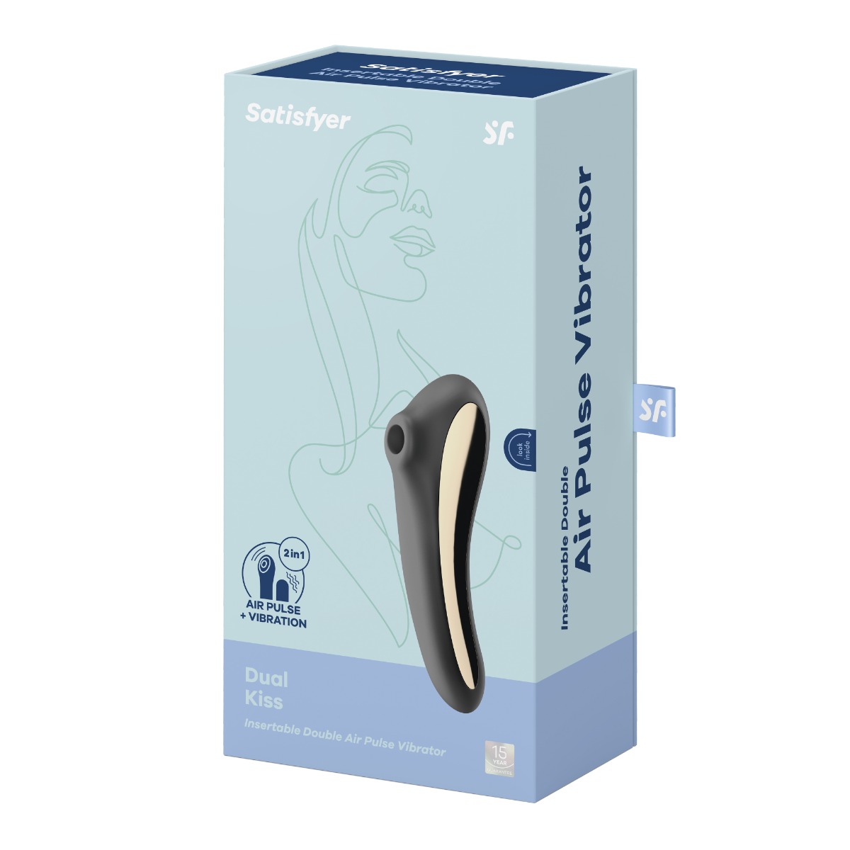 Satisfyer Dual Kiss – Black