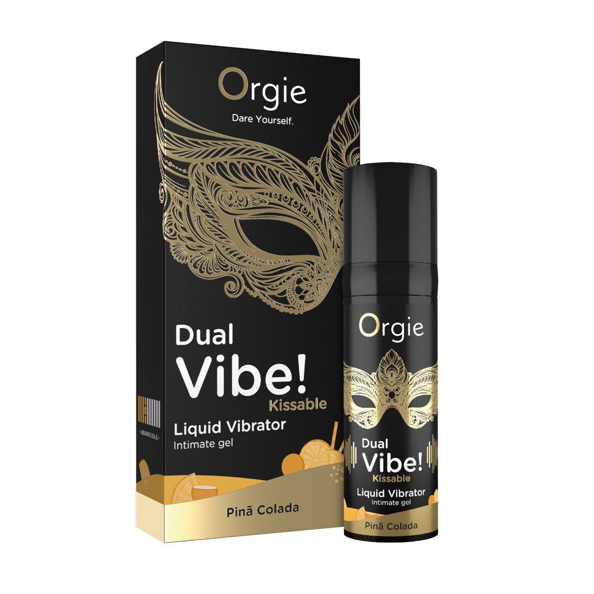 Orgie Dual Vibe - Kissable Liquid Vibrator - Pina Colada