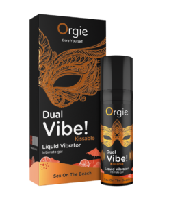 Orgie Dual Vibe – Kissable Liquid Vibrator – Sex On The Beach