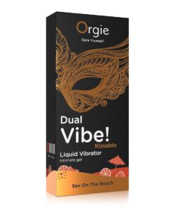 Orgie Dual Vibe – Kissable Liquid Vibrator – Sex On The Beach