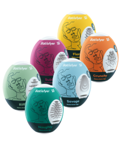 Satisfyer Masturbator Egg 6er Set