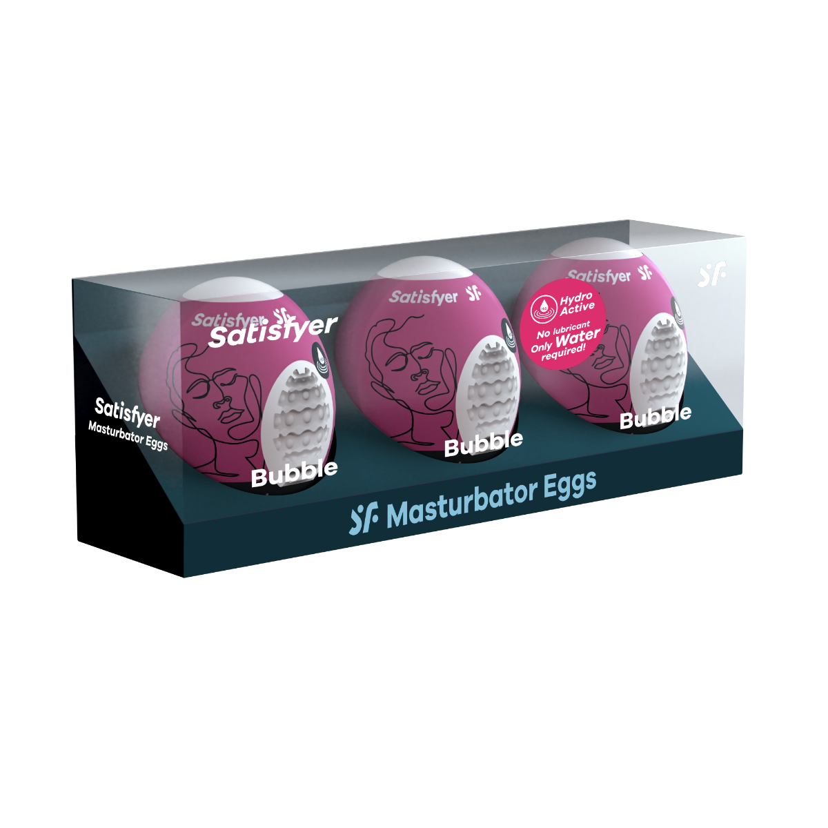 Satisfyer 3er Set Bubble – Violet