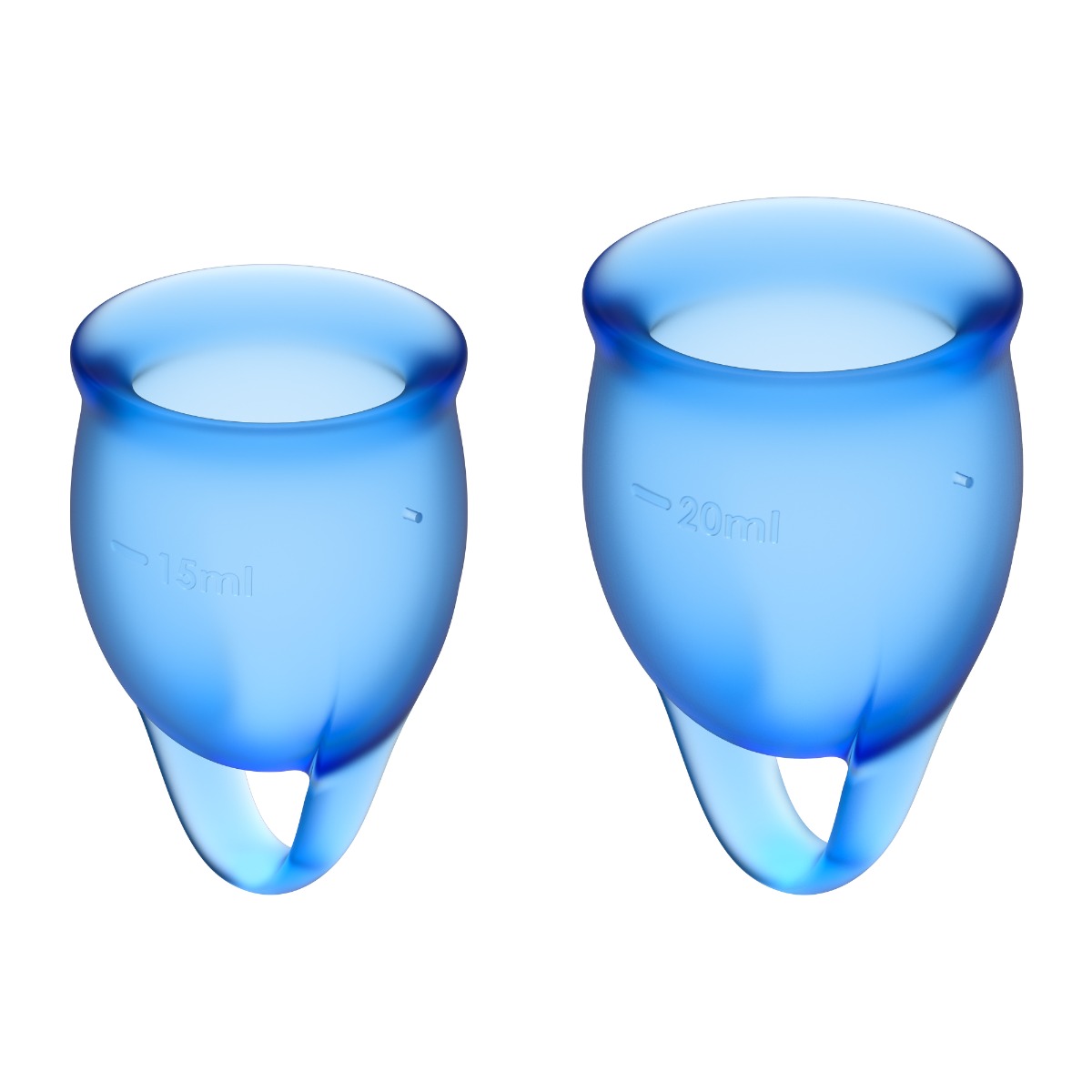 Satisfyer Feel Confident Menstrual Cup – Dark Blue