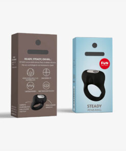 Fun Factory Steady – Black – Vibrating Cock Ring