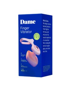 DAME – Fin 2.0 Finger Vibrator – Quartz