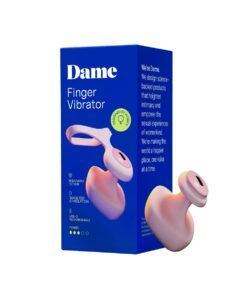 DAME – Fin 2.0 Finger Vibrator – Quartz