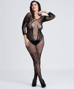 Fifty Shades of Grey Captivate Spanking Bodystocking One Size Curve
