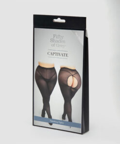 Fifty Shades of Grey Captivate Spanking Tights One Size Curve