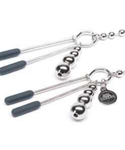Fifty Shades Darker At My Mercy Beaded Chain Nipple Clamps