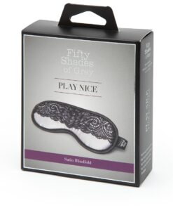 Fifty Shades of Grey Play Nice Satin & Lace Blindfold