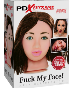Pipedream – PDX Extreme – Fuck My Face Mega Masturbator – Brunette – Light
