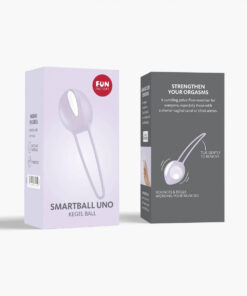 Fun Factory Smartball Uno – White/Pastel lilac