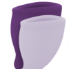 Fun Factory – Fun Cup Explore Kit – Menstrual Cups – Multicolored Violet