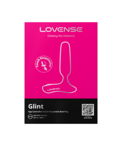 LOVENSE – Glint – App Controlled Touch Responsive Vibrating Butt Plug