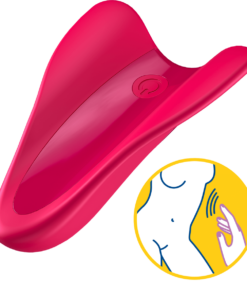 Satisfyer High Fly Finger Vibe - Red