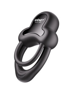 Honey Play Box – Anello – Vibrating Double Cock Ring with Clitoral Stimulator (App Controlled)