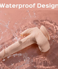 Honey Play Box – Colter – Realistic Thrusting Dildo with Vibrating Licker 8.5″ (App Controlled)