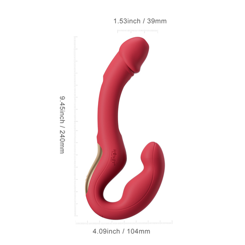 Honey Play Box – Harmony Duo – Strapless Strap-on (App Controlled)