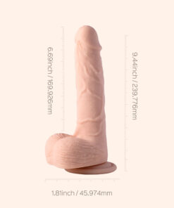 Honey Play Box – Kenzo – Big Realistic Thrusting Dildo 9.5″ (App Controlled)