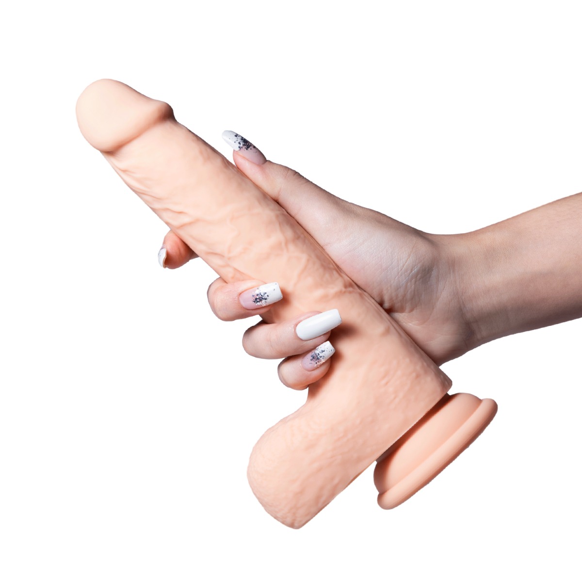 Honey Play Box – Luis – Real Thrusting Dildo with Clit Licker 8.5″ (App Controlled)