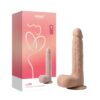 Honey Play Box – Luis – Real Thrusting Dildo with Clit Licker 8.5″ (App Controlled)