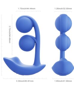 Honey Play Box – Melody – Twin Balls Clit & G Spot Vibrator (App Controlled Pressure Sensing)