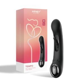 Honey Play Box – Tempo – Kinky Finger Tapping G-Spot Vibrator (App Controlled Pressure Sensing)