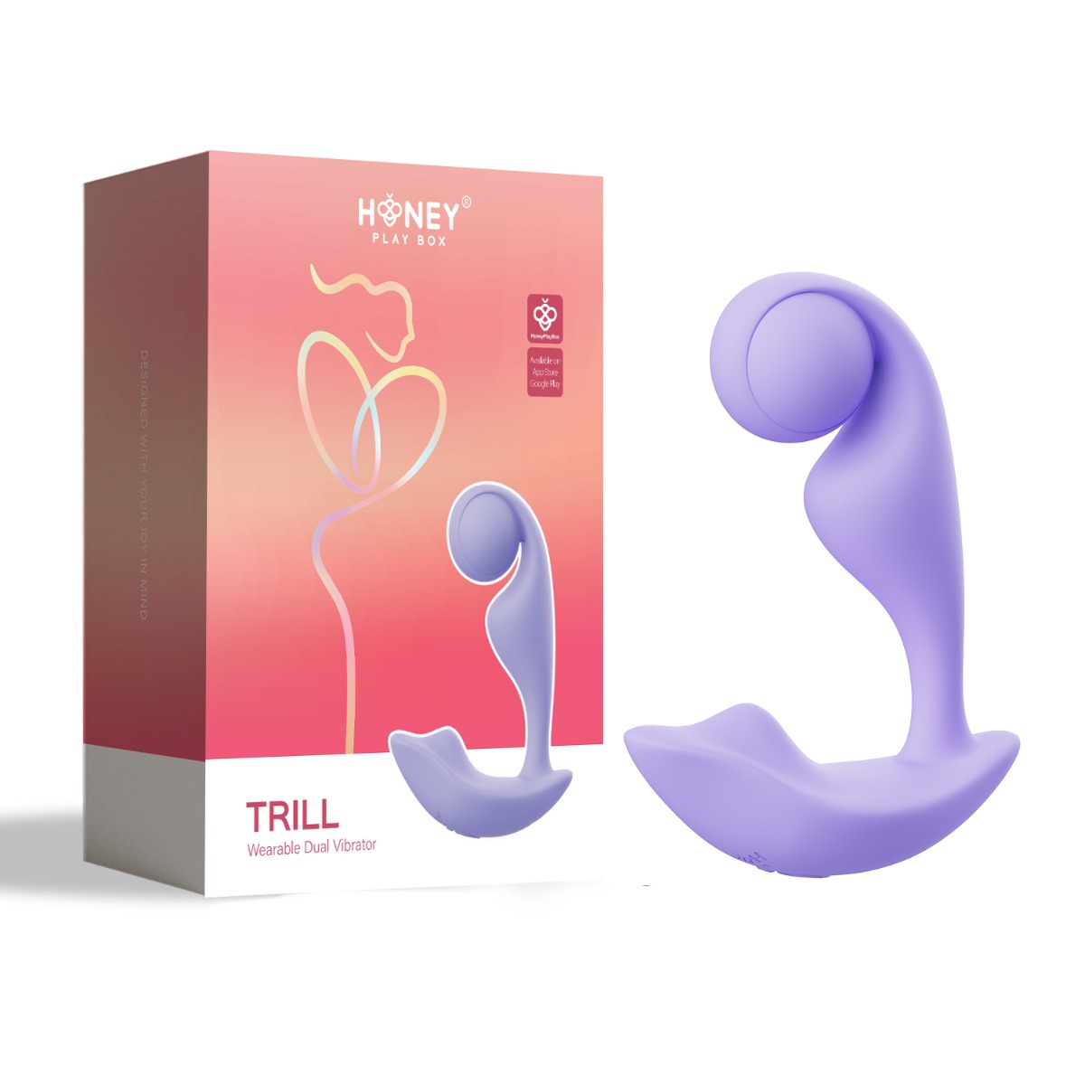 Honey Play Box – Trill – Inflatable Kegel Ball (Wearable Single)