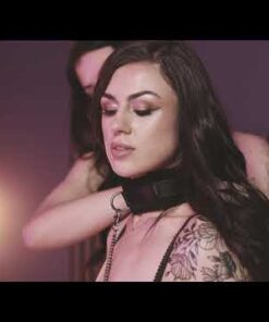 SEI MIO – Twin Tweaks – Velvet Collar with Nipple Clamps